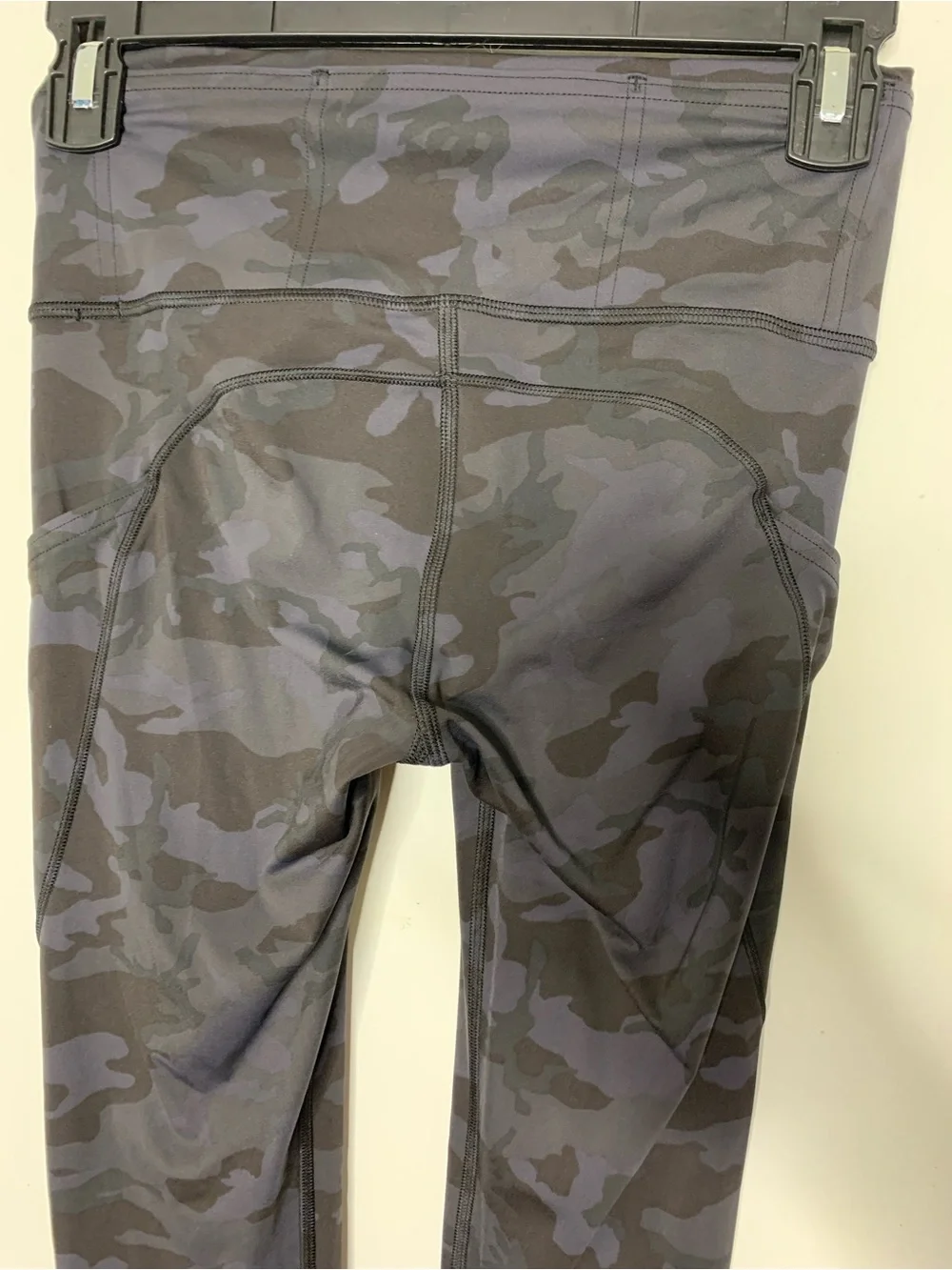 Lululemon Fast and Free Tight ll 25” inseam Incognito Camo Multi Grey size 4